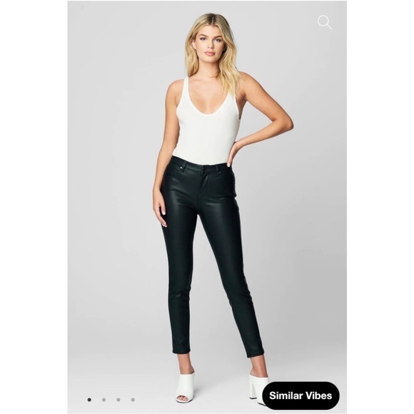 BlankNYC SPOILER ALERT VEGAN LEATHER PANTS - Picture 2 of 10